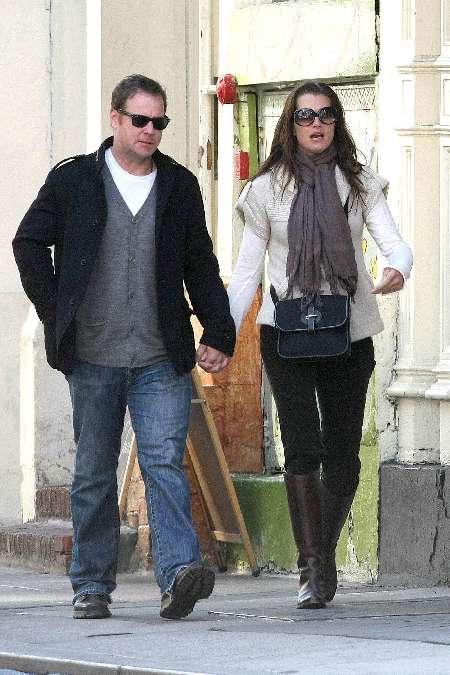 Brooke Shields With Hubby Chris Henchy