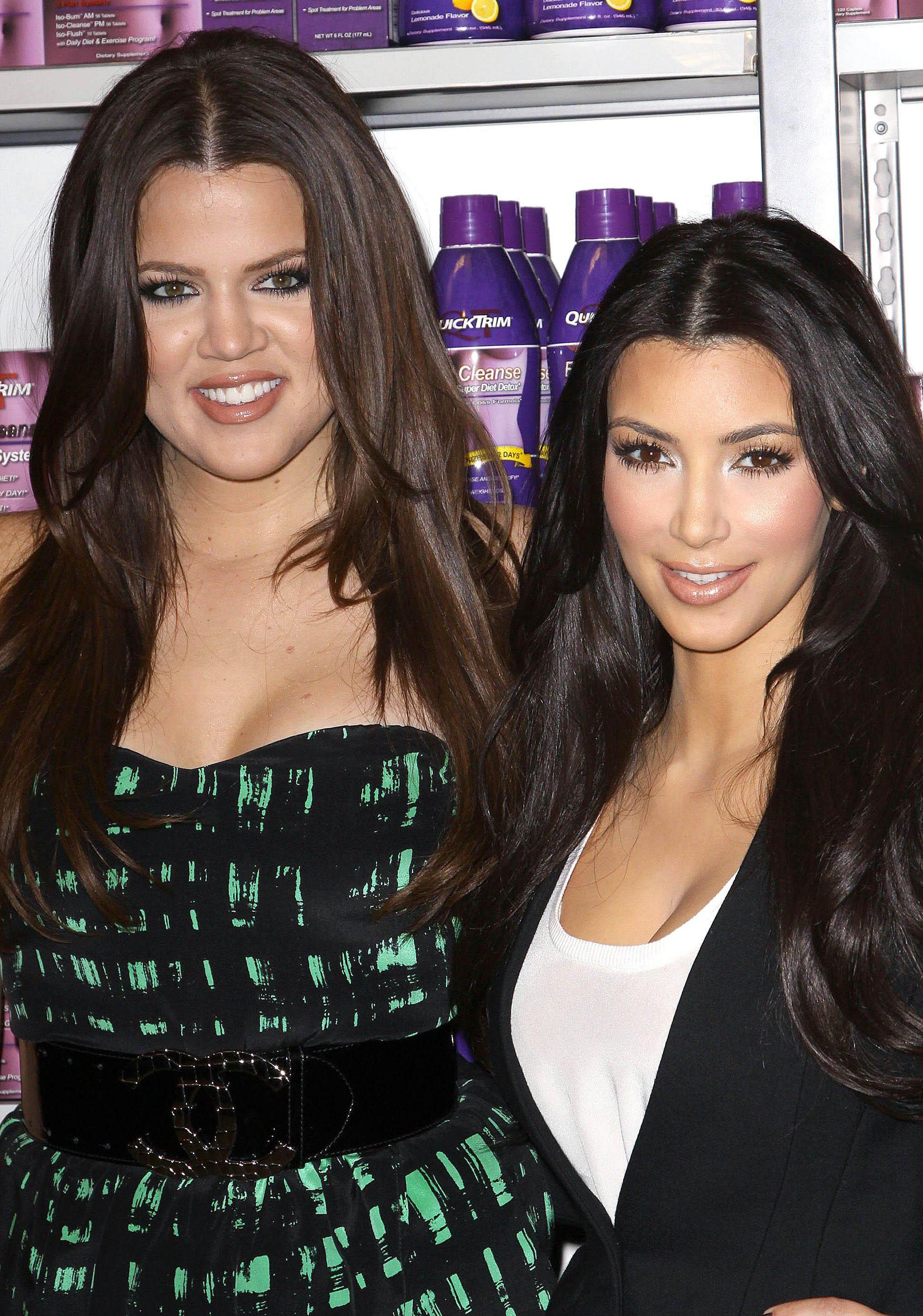 Kim Kardashian & Khloe Kardashian 