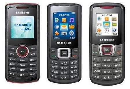 Samsung Guru 2120, 2130 and 1160
