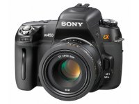 Sony Alpha A450 DSLR Camera 