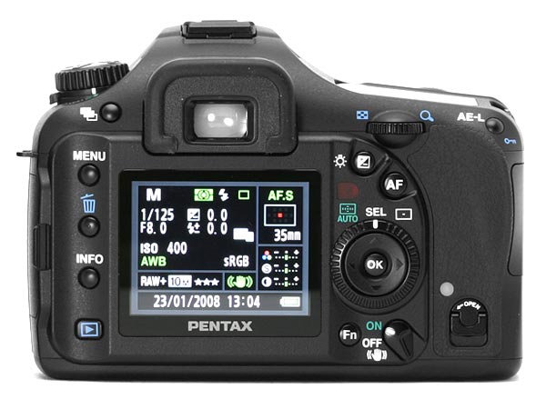 Pentax K20D digital camera