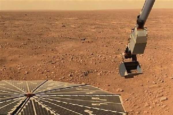 First Person view of Martian Surface