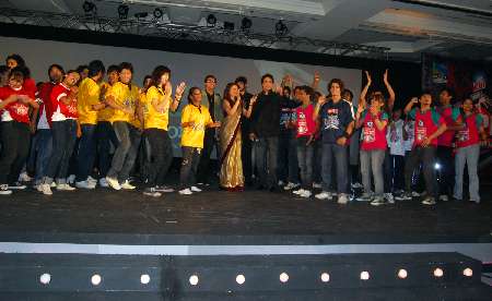 Rani Mukherjee With DPL Team