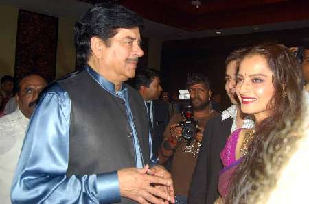 Shatrughan Sinha and Rekha